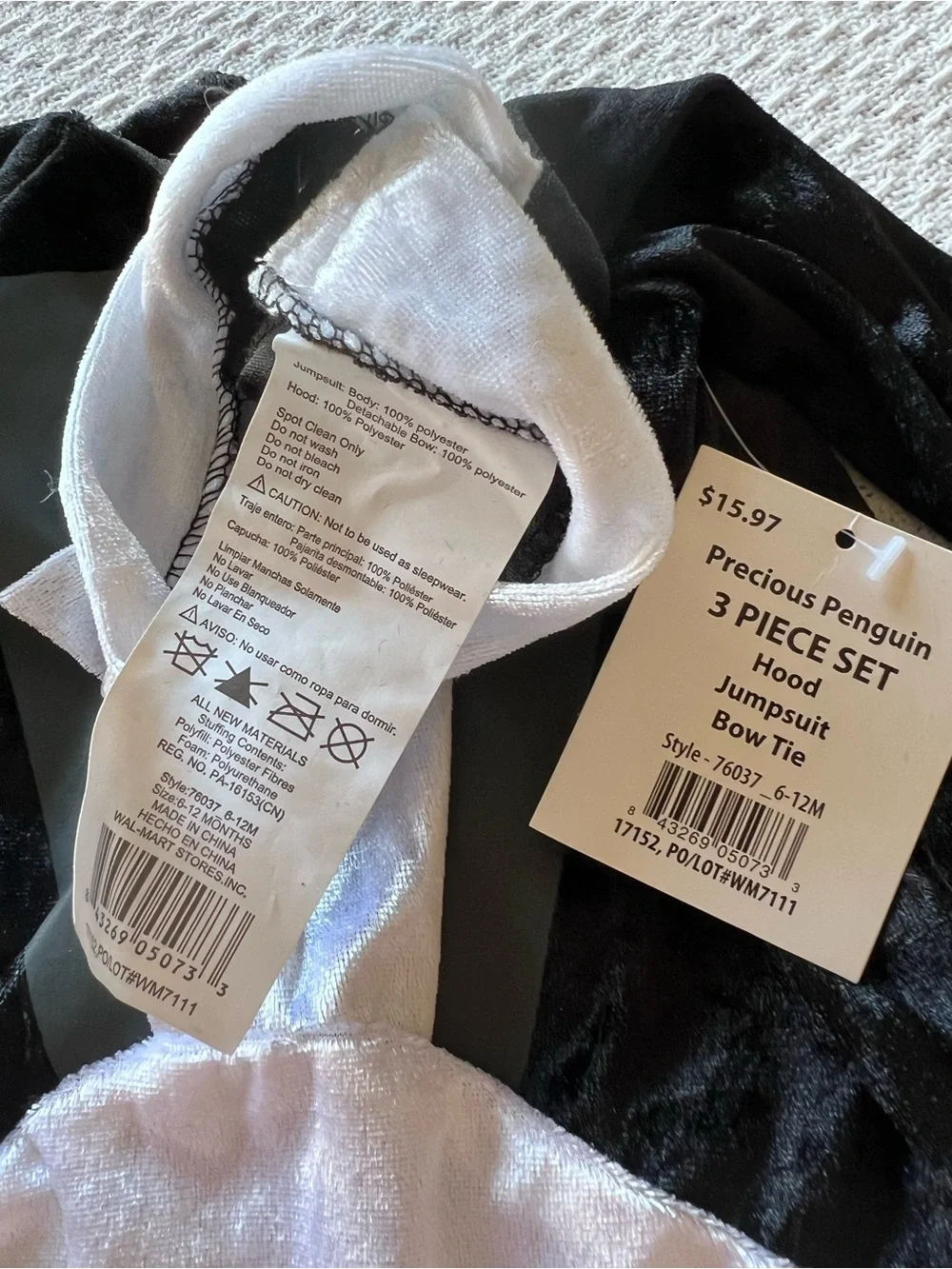Precious Penguin Infant Costume - 6-12 mos